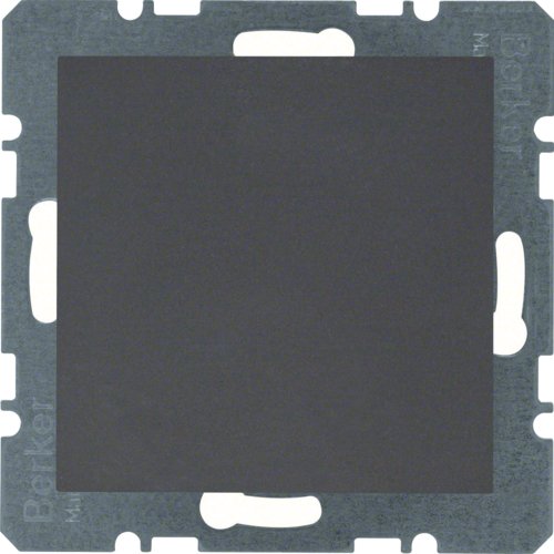 EAN 4011334219491 - Hager 10091606 placa de pared y cubierta de interruptor Antracita imagen 1