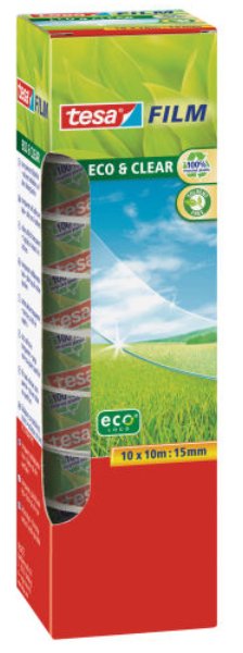 EAN 4042448164957 - TESA 57070-00000-00 cinta adhesiva 10 m Transparente 10 pieza(s) imagen 1