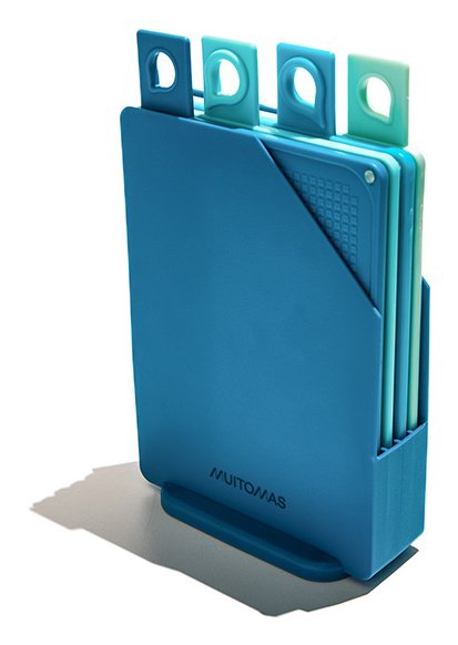 EAN 8021735209508 - Muitomas CUTTINGBOARDBL tabla de cocina para cortar Rectangular Silicona Azul imagen 1