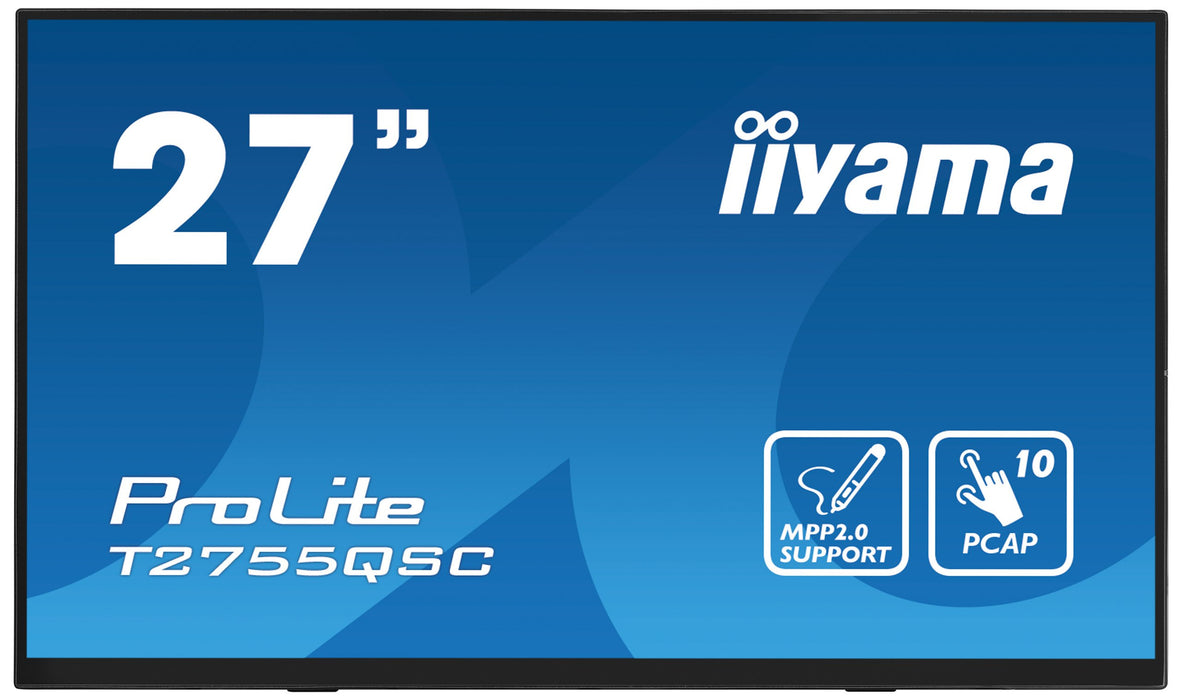 EAN 4948570122981 - iiyama ProLite T2755QSC-B1 pantalla para PC 68,6 cm (27") 2560 x 1440 Pixeles Quad HD LCD Pantalla táctil imagen 6