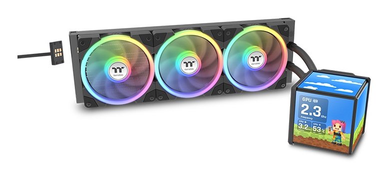 EAN 4711658546234 - Thermaltake MINECUBE 360 Ultra Procesador Sistema de refrigeración líquida todo en uno 12 cm Negro 1 piez imagen 1