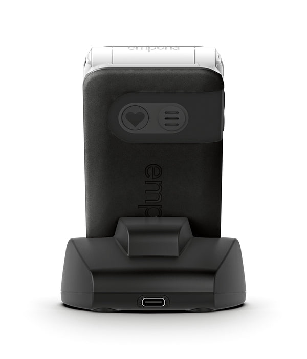 EAN 9005613168940 - Emporia SIMPLICITYglam.4G 7,11 cm (2.8") 106 g Negro Teléfono para personas mayores imagen 4