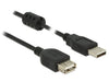 EAN 4043619848874 - DeLOCK 5m, 2xUSB 2.0-A cable USB USB 2.0 USB A Negro imagen 1