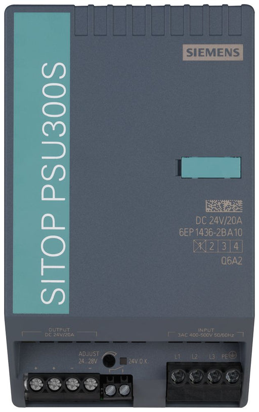 EAN 4025515151388 - Siemens 6EP1436-2BA10 adaptador e inversor de corriente Interior Multicolor imagen 2