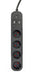 EAN 8716309128407 - Gembird TSL-PS-S4U-01 regleta inteligente 4 salidas AC Tipo E 1,5 m 3 3680 W Negro imagen 10