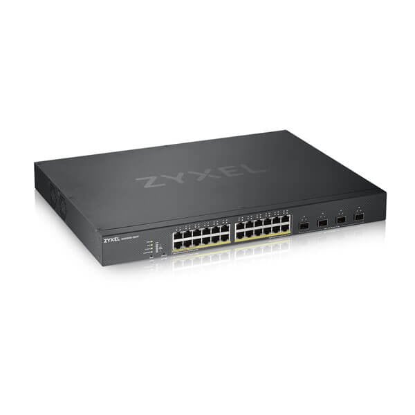 EAN 0760559124700 - Zyxel XGS1930-28HP switch Gestionado L3 Gigabit Ethernet (10/100/1000) Energía sobre Ethernet (PoE) Negro imagen 1