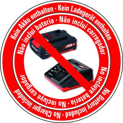EAN 4006825642735 - Einhell TC-OS 18/187 Li Solo Amoladora recta Negro, Rojo imagen 2