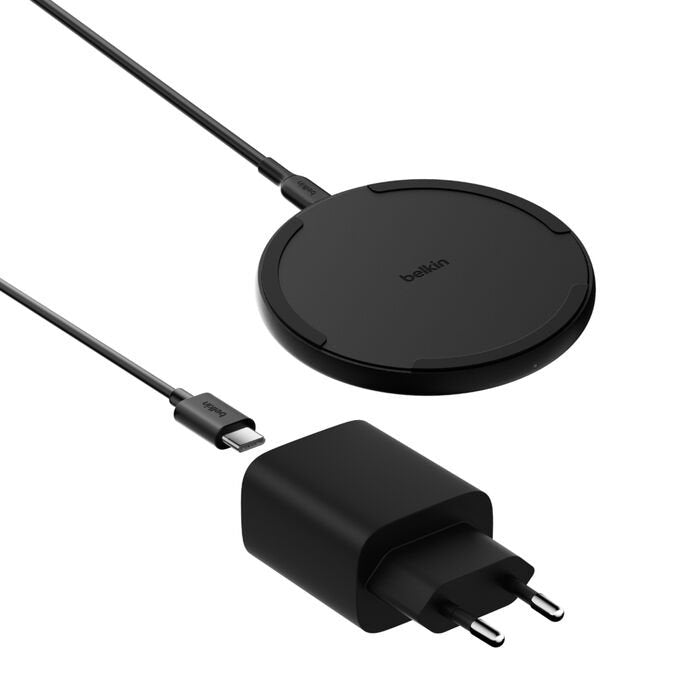 EAN 0745883910946 - Belkin WIA012kqBK Smartphone Negro Corriente alterna Cargador inalámbrico Carga rápida Interior imagen 1