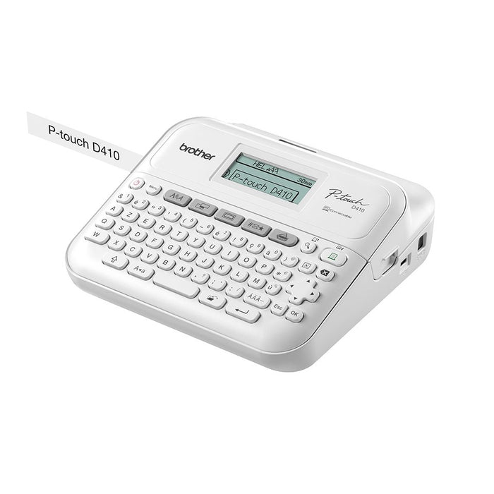 EAN 4977766823425 - Brother PT-D410 impresora de etiquetas Transferencia térmica 180 x 180 DPI 20 mm/s Alámbrico TZe QWERTY imagen 7