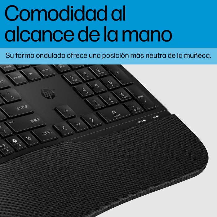 EAN 0197498232683 - HP 485 Comfort Wired Keyboard teclado Oficina USB Negro imagen 4