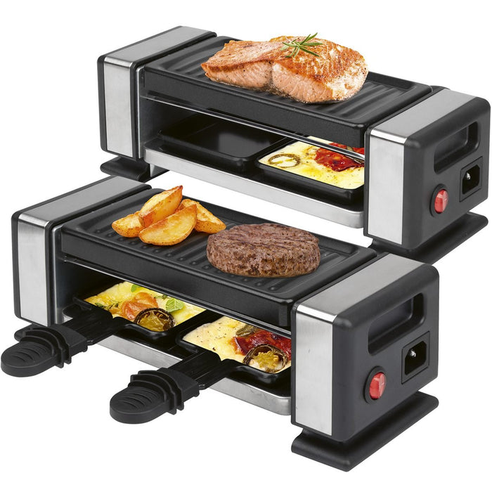 EAN 4006160046052 - ProfiCook 501324 parrilla de interior 4 personas(s) 700 W Negro, Acero inoxidable imagen 1