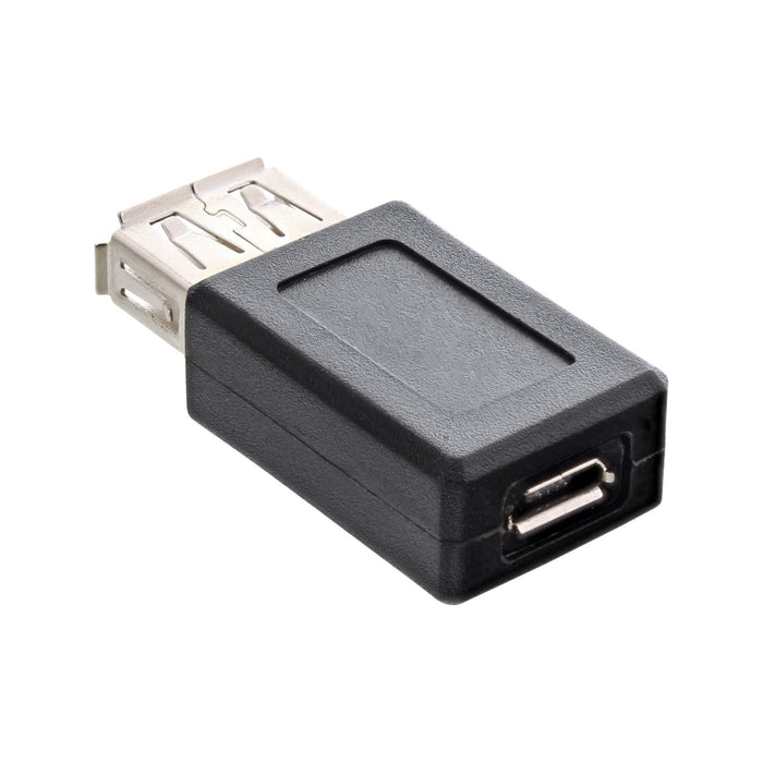 EAN 4043718237869 - InLine 31613 cambiador de género para cable USB 2.0 A female Micro-USB type B Negro imagen 2