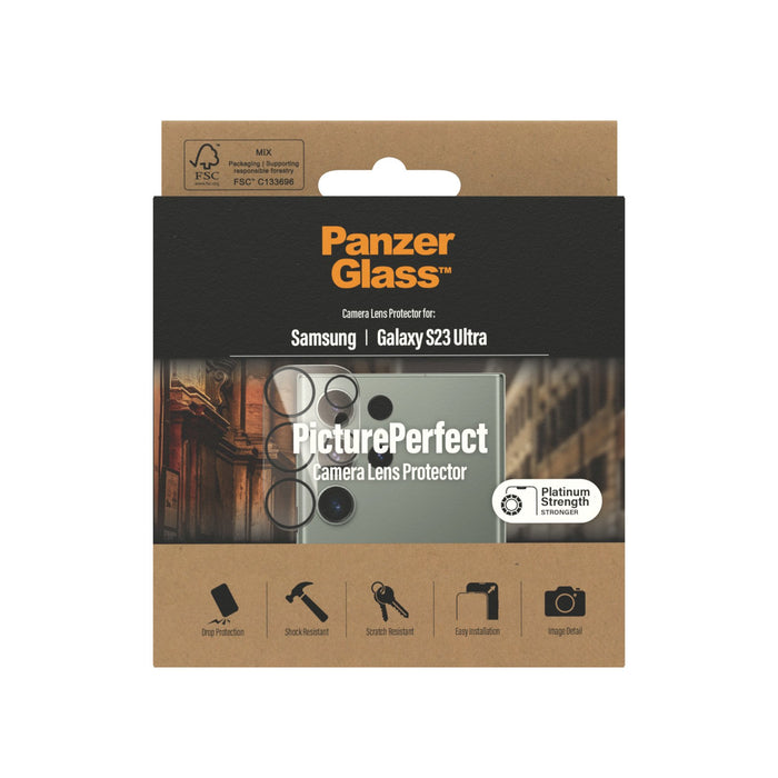 EAN 5711724004414 - PanzerGlass ® PicturePerfect Camera Lens Protector Samsung Galaxy S23 Ultra Protector de pantalla 1 pieza imagen 3