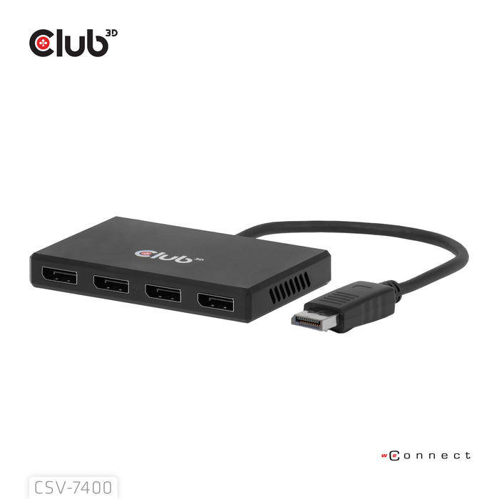 EAN 8719214473679 - CLUB3D CSV-7400 divisor de video 4x DisplayPort imagen 10