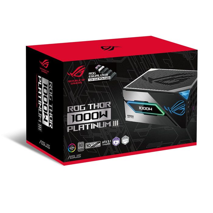 EAN 4711636457866 - ASUS ROG -THOR-1000P3-GAMING-E unidad de fuente de alimentación 1000 W 20+4 pin ATX ATX Negro imagen 12