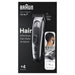 EAN 4210201448792 - Braun HC7390 Negro, Gris 17 Níquel-metal hidruro (NiMH) imagen 2