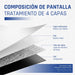 EAN 8435364308912 - iggual PSIES240 pantalla de proyección 3,39 m (133.5") 1:1 imagen 13