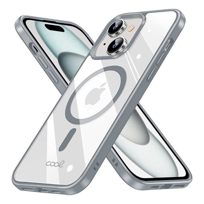 EAN 8434847074061 - COOL Accesorios COOL funda para teléfono móvil 15,5 cm (6.1") Plata, Transparente imagen 4
