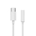EAN 8716309129732 - Gembird GMB Audio A-CM-3.5F-01 cable de audio 0,1 m 4-pins 3.5 mm USB Tipo C Blanco imagen 2