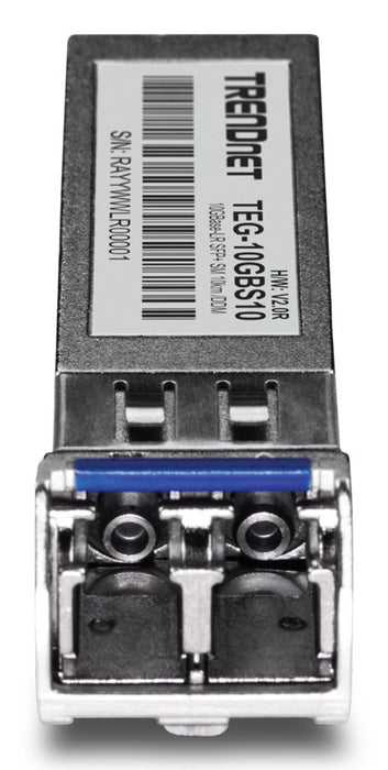 EAN 710931141313 - Trendnet TEG-10GBS10/2 red modulo transceptor Fibra óptica 10000 Mbit/s SFP+ 1310 nm imagen 2