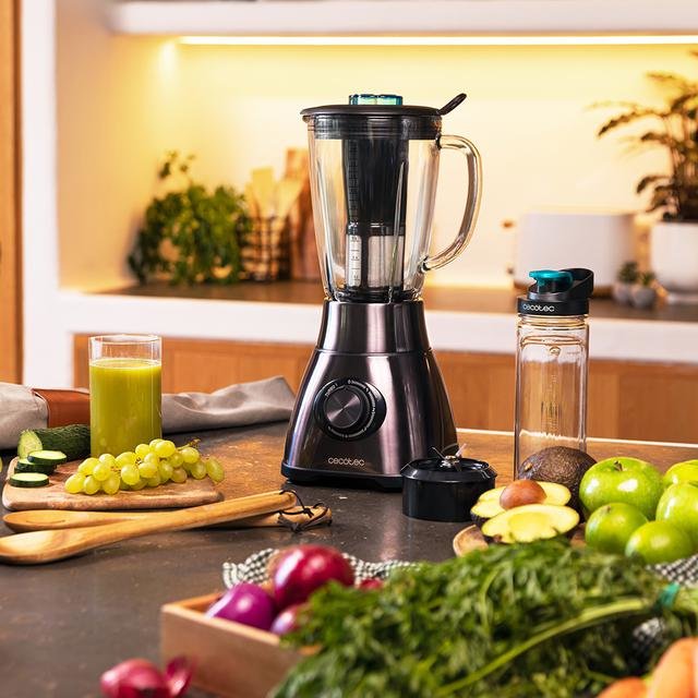 EAN 8435484043106 - Cecotec Power Black Titanium 1800 Go 1,8 L Batidora de vaso 1800 W Negro imagen 4