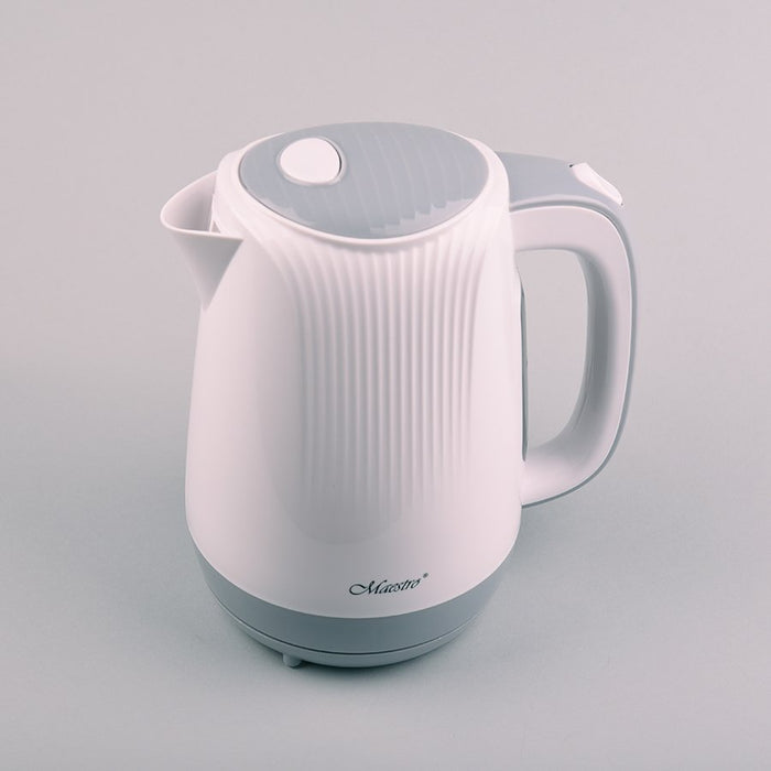 EAN 4820177148758 - Feel Maestro MR042 white tetera eléctrica 1,7 L 2200 W Gris, Blanco imagen 1