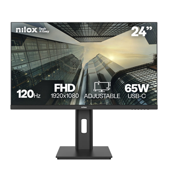 EAN 8431775136618 - Nilox MONITOR 24 IPS 120 HZ FHD pantalla para PC 61 cm (24") 1920 x 1080 Pixeles Full HD Negro imagen 1