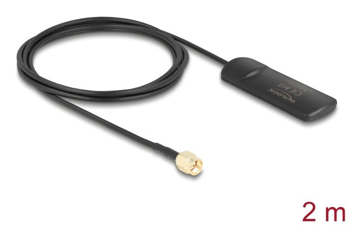 EAN 4043619120505 - DeLOCK 12050 antena para red Antena omnidireccional SMA 2 dBi imagen 1