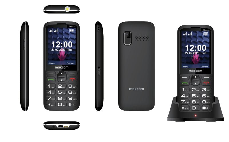 EAN 5908235977911 - MaxCom MM445 4G teléfono móvil 7,11 cm (2.8") 110 g Negro Característica del teléfono imagen 4