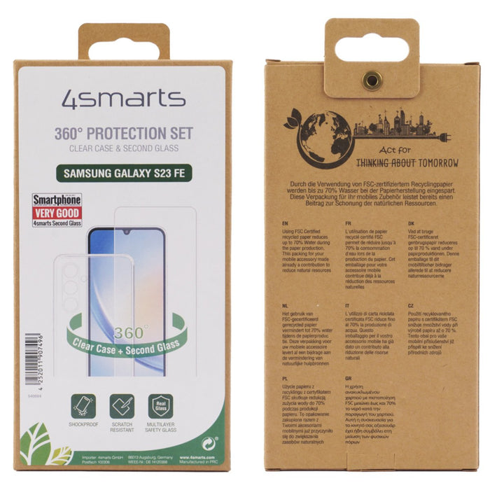 EAN 4252011907496 - 4smarts 540694 protector de pantalla o trasero para teléfono móvil Protector de pantalla/parte posterior  imagen 3