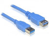 EAN 4043619825400 - DeLOCK USB 3.0 male/female A/A - 3m cable USB USB A Azul imagen 1