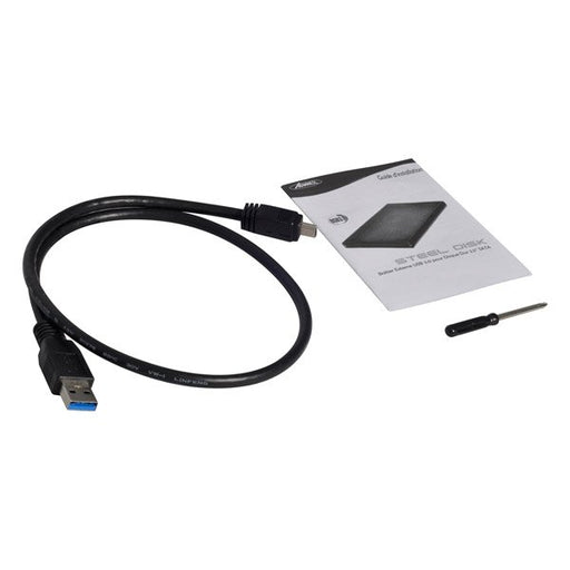 EAN 3700104431119 - ADVANCE BX-2525U3 caja para disco duro externo Caja de disco duro (HDD) Negro 2.5" imagen 2