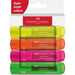 EAN 4005402546442 - Faber-Castell Textmarker 46 Superfluorescent marcador 4 pieza(s) Punta de cincel Verde, Naranja, Rosa, Am imagen 1
