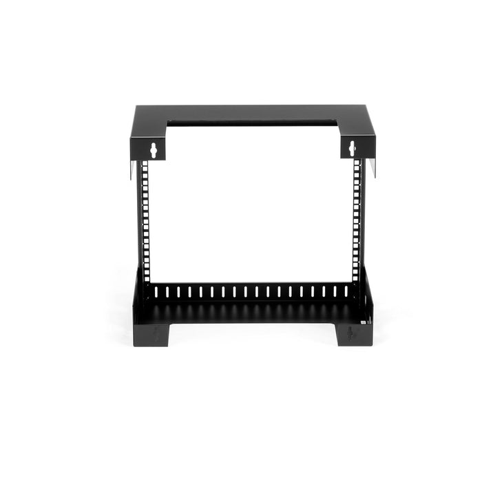 EAN 0065030834148 - StarTech.com RK812WALLO armario rack Bastidor de pared Negro imagen 4