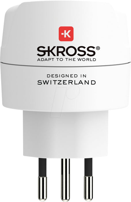 EAN 7640166324386 - Skross 1.500272 adaptador de enchufe eléctrico Tipo C (Europlug) Universal Blanco imagen 2
