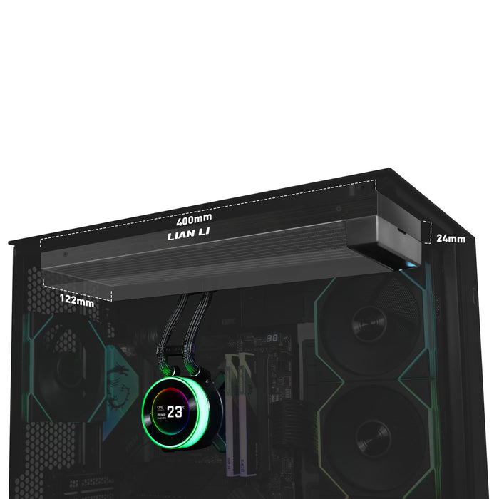 EAN 4718466018038 - Lian Li GA II Hydroshift II LCD-C 360N Carcasa del ordenador Sistema de refrigeración líquida todo en uno imagen 3