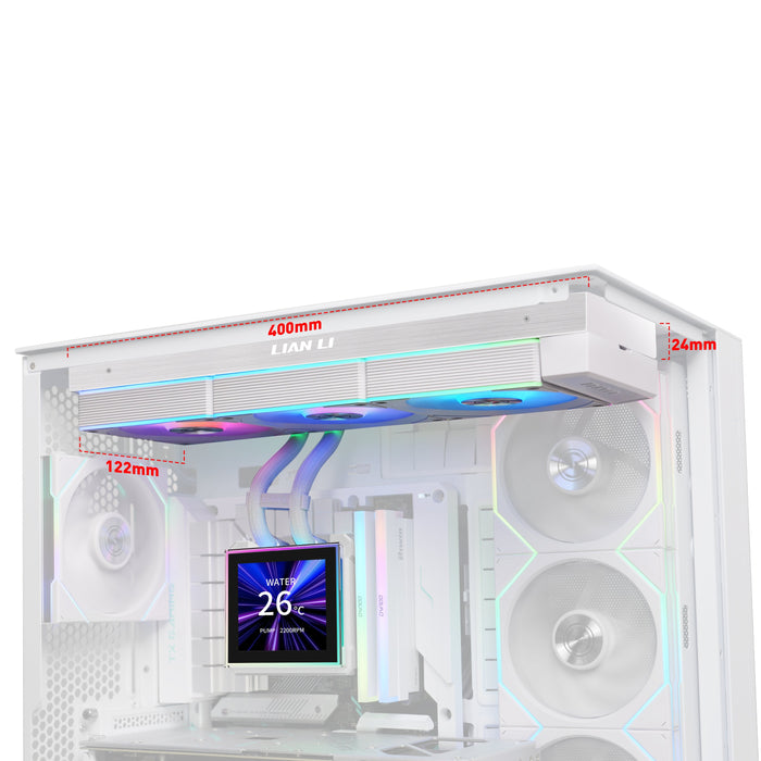 EAN 4718466021397 - Lian Li HydroShift II LCD-S 360 CL Procesador Kit de refrigeración líquida 12 cm Blanco 1 pieza(s) imagen 5