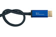 EAN 4014619554638 - Alcasa 4812-CSF030B adaptador de cable de vídeo 3 m USB Tipo C DisplayPort Azul imagen 3