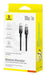 EAN 6932172668181 - Baseus P10374902111-00 cable USB USB 2.0 1 m USB C Negro imagen 3