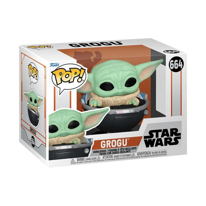 EAN 0889698765510 - FUNKO POP! Grogu in Hovering Pram imagen 2