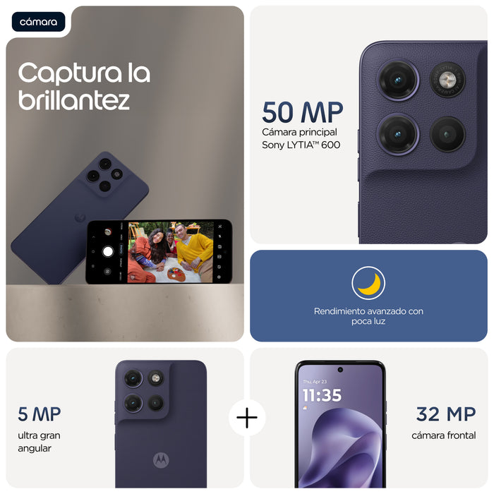 EAN 0840493624426 - Motorola moto g17 power 17,1 cm (6.72") Ranura híbrida Dual SIM Android 15 USB Tipo C 4 GB 256 GB 6000 mA imagen 7