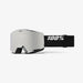 EAN 196261024289 - 100% NORG gafas de esquí Negro Unisex Espejo, Plata, Turquesa Lente cilíndrica (plana) imagen 1