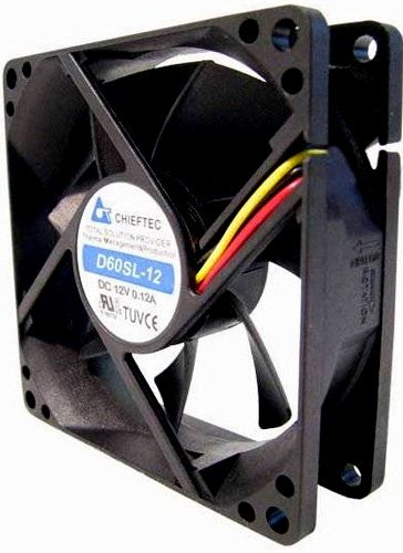 EAN 4710713235748 - Chieftec AF-0625S sistema de refrigeración para ordenador Carcasa del ordenador Ventilador Negro imagen 1