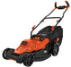 EAN 5035048682838 - Black & Decker BEMW481BH cortadora de césped Cortacésped manual Corriente alterna Negro, Naranja imagen 1