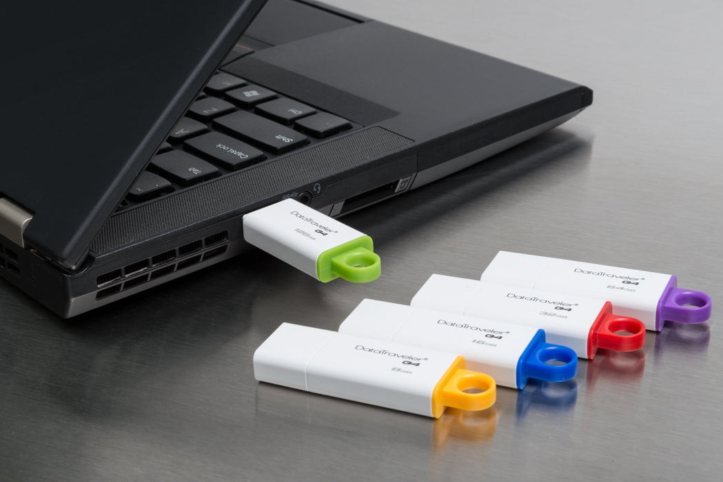 EAN 0740617220452 - Kingston Technology DataTraveler G4 unidad flash USB 16 GB USB tipo A 3.2 Gen 1 (3.1 Gen 1) Azul, Blancoimagen 9)
