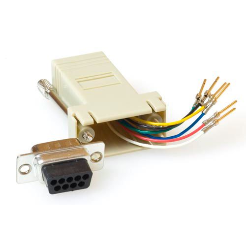 EAN 8716065133011 - ACT TD09F8 cambiador de género para cable D-Sub RJ45 Beige, Metálico imagen 1