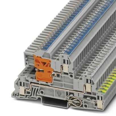EAN 4046356644013 - Phoenix Contact UTI 2.5-PE/L/NT bloque de terminales Gris imagen 1