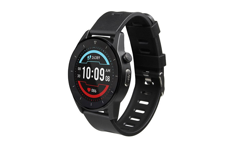 EAN 4260427613993 - Xoro SMW 20 3,3 cm (1.3") LCD Digital Pantalla táctil Negro imagen 1