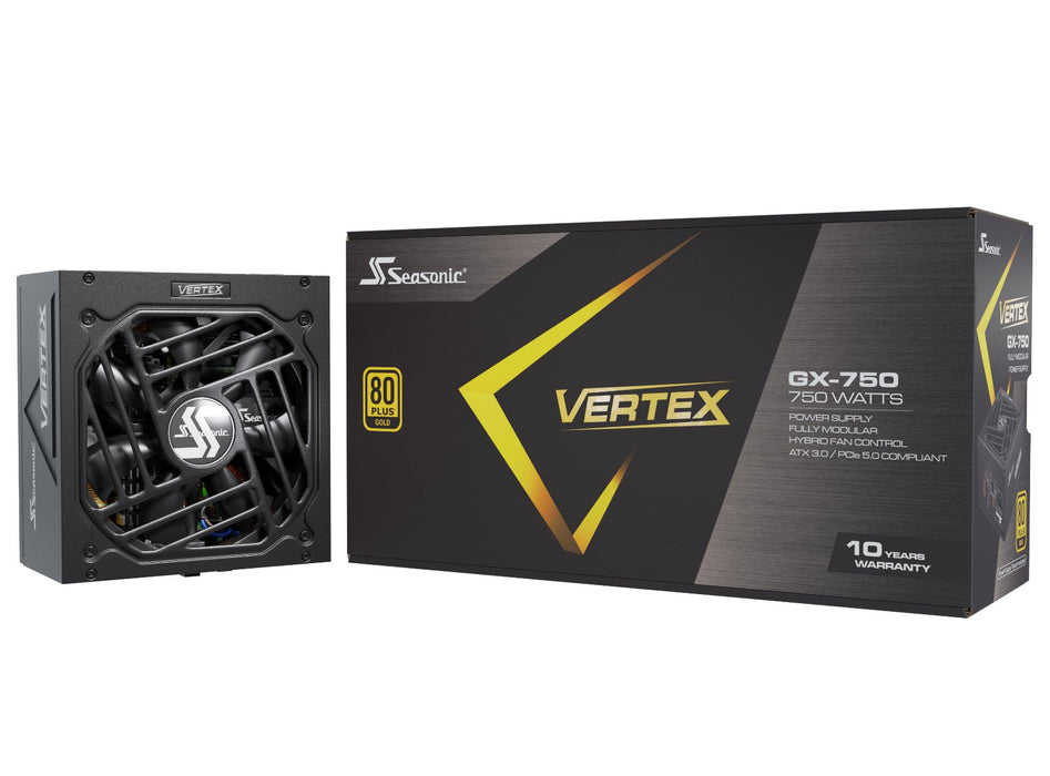 EAN 4711173877691 - Seasonic Vertex GX-750 unidad de fuente de alimentación 750 W 20+4 pin ATX ATX Negro imagen 6