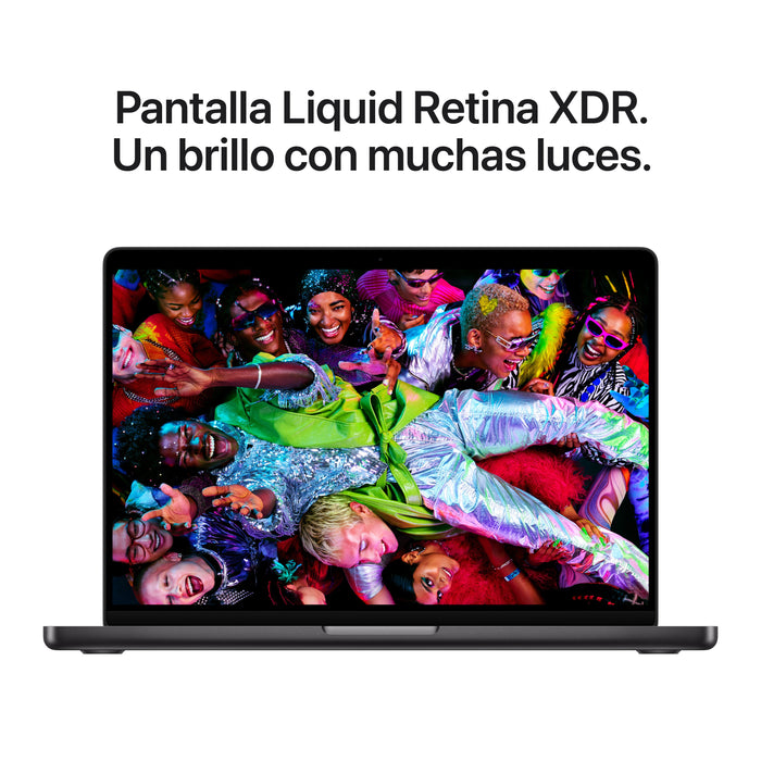 EAN 0195950489644 - Apple MacBook Pro Apple M M5 Portátil 36,1 cm (14.2") 16 GB 1 TB SSD Wi-Fi 6E (802.11ax) macOS Tahoe Negr imagen 6